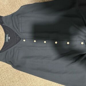 Market & Spruce Black Blouse